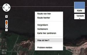 Ermittlung der Geo-Koordinaten mit Google Maps